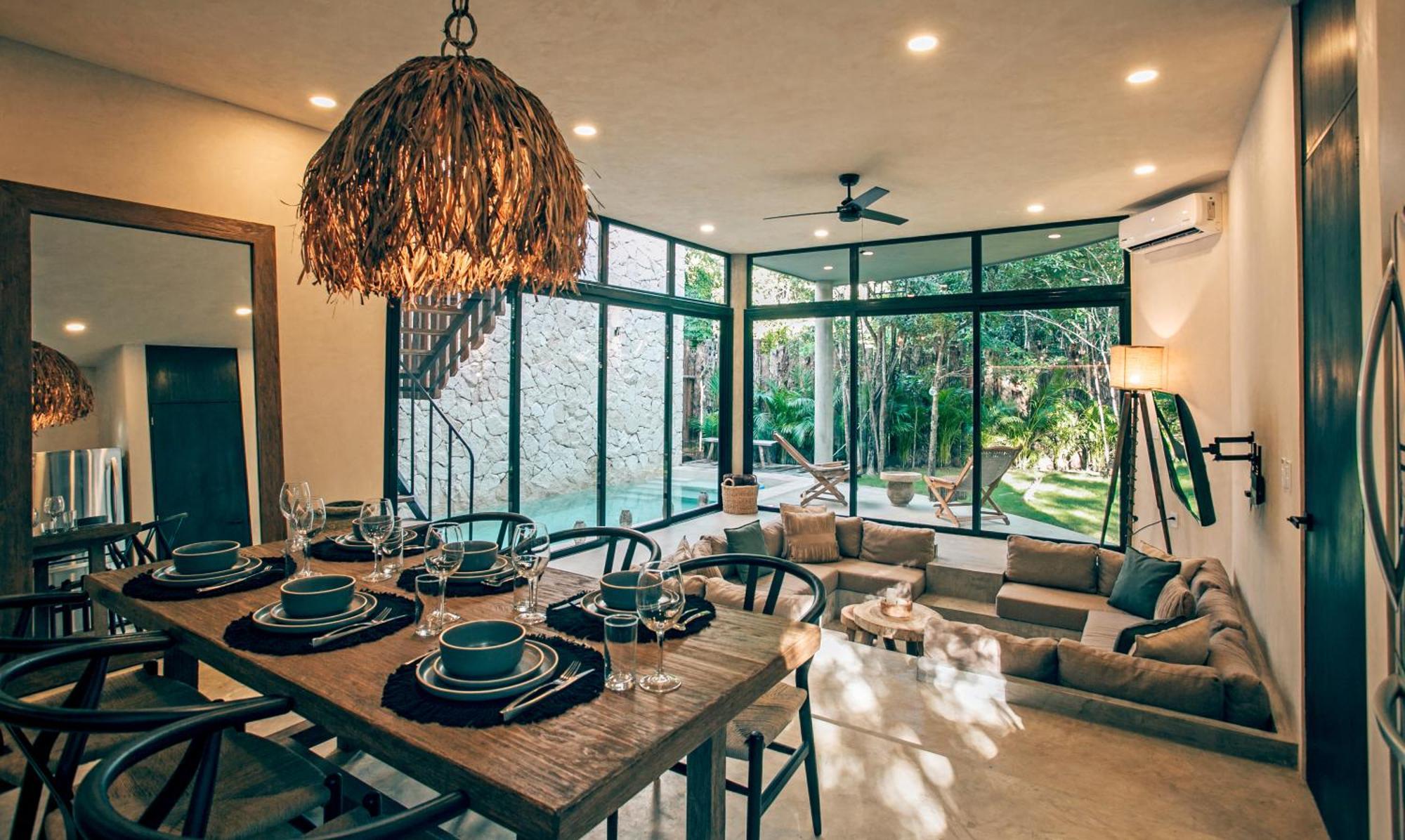 Jungle Boho Villa - Private Pool - Concierge 6B Tulum Exterior foto